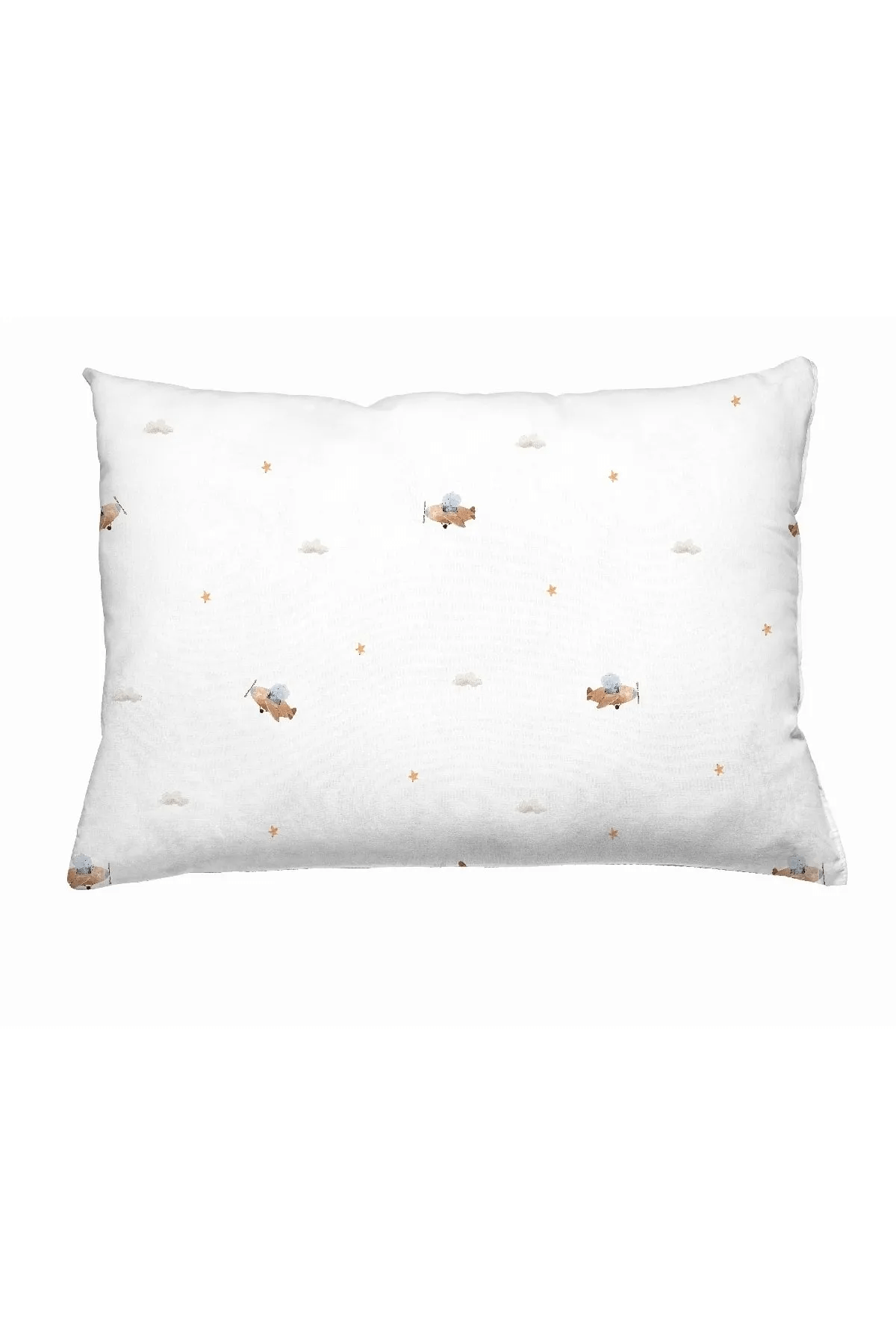 Loolpi Home 100% Pamuk Saten Bebek Yastık Kılıfı 35x45cm