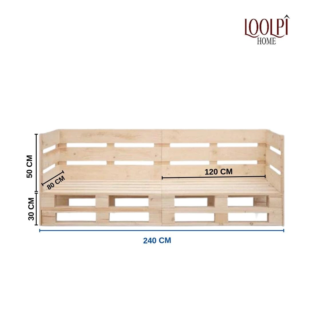 Loolpi Home 2'li Palet Koltuk