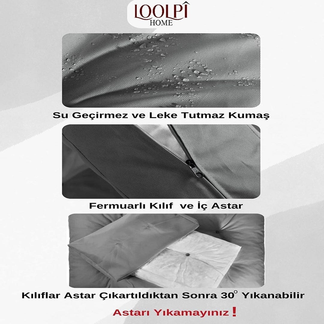 Loolpi Home 2'li Palet Koltuk