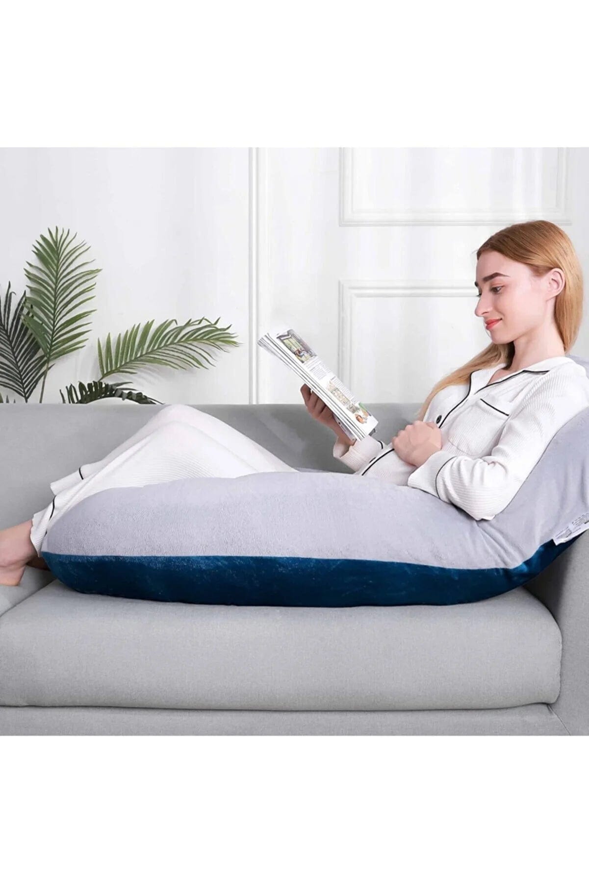 Loolpi Home 5 Farklı Bölge Destekli Hamile Yastığı 80X145cm