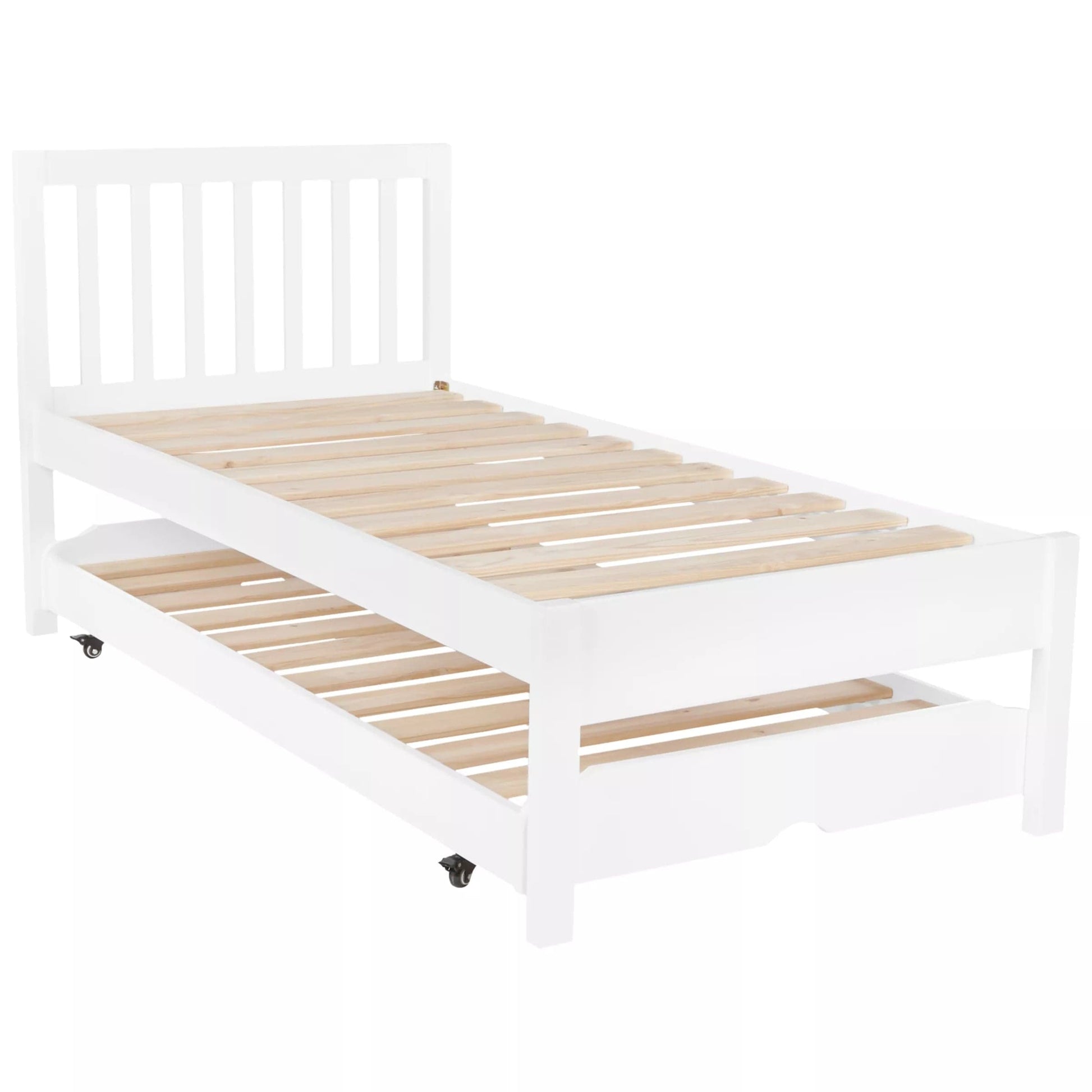 Loolpi Home Yavru Yatak Ahşap İkiz Karyola Modülar Sistemli Yavru Yataklı