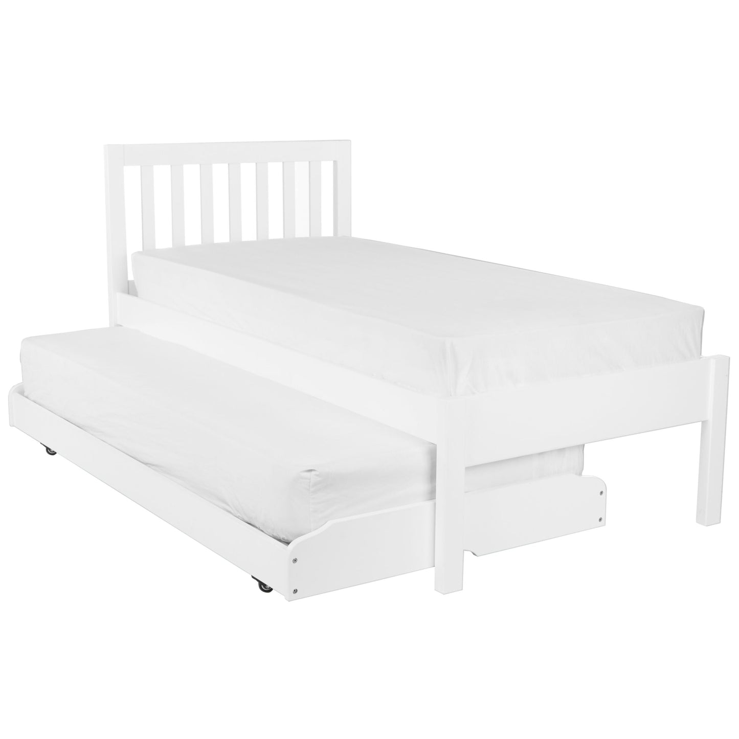 Loolpi Home Yavru Yatak Ahşap İkiz Karyola Modülar Sistemli Yavru Yataklı