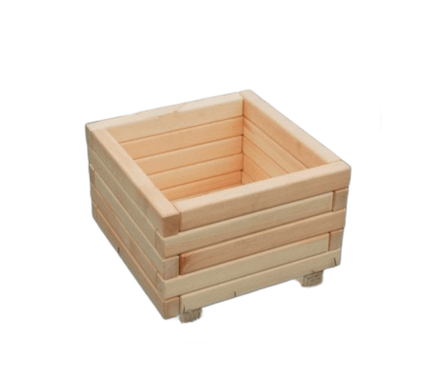 Loolpi Home saksı Ahşap Saksı Farklı Ölçü ve Renk Seçenekleri