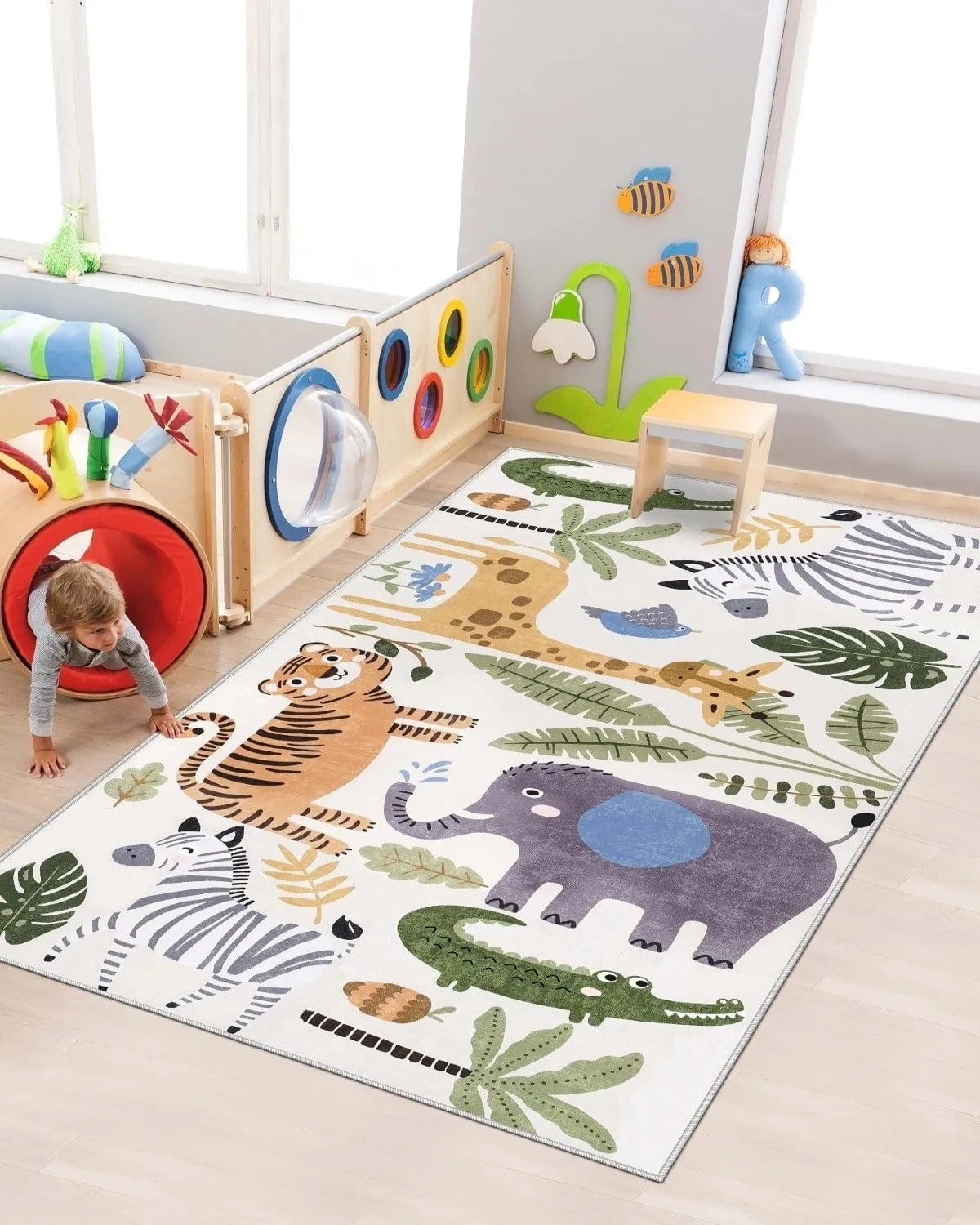 Loolpi Home Halı Dijital Baskı Çocuk Oyun Halısı LHÇH-04