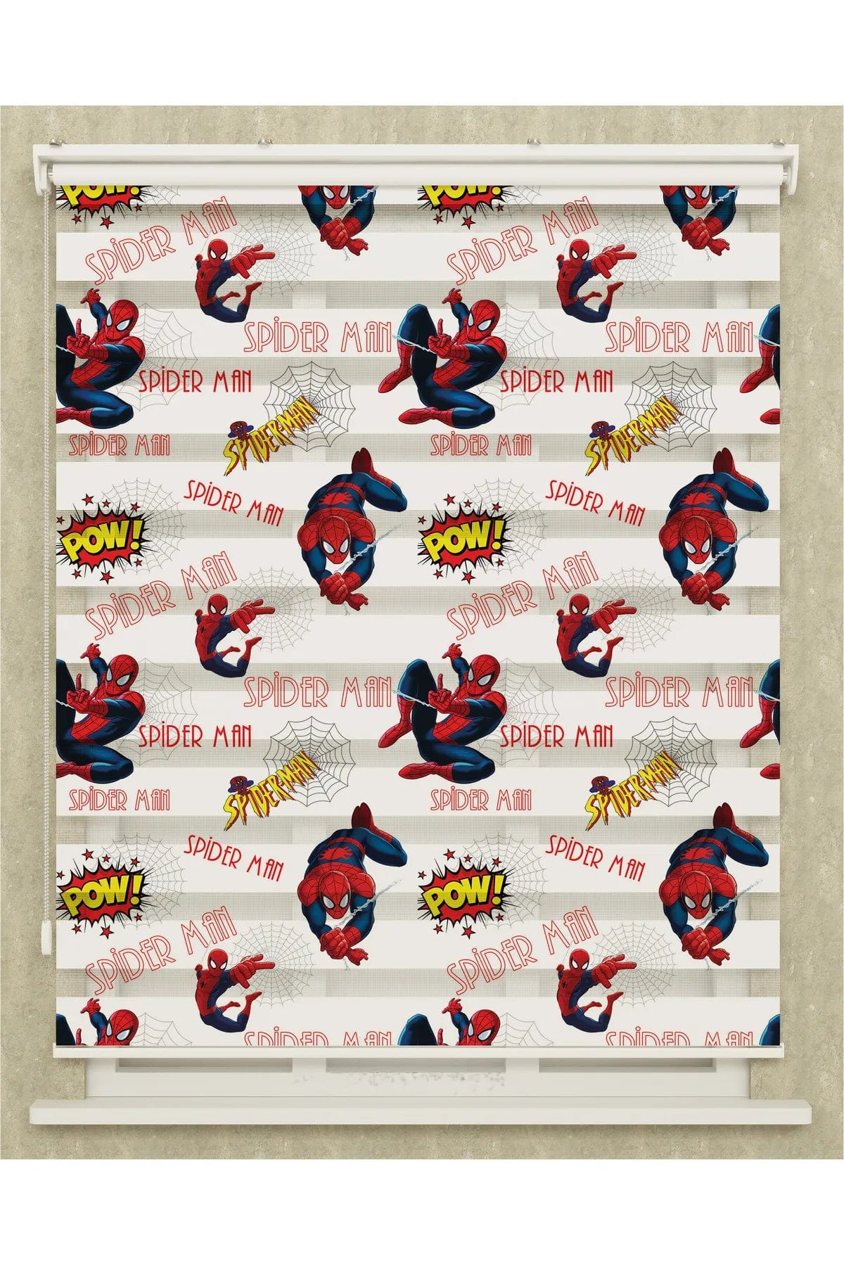 Loolpi Home Bebek Karyolası ve Küçük Çocuk Yatağı Aksesuarları Erkek Çocuk Odası Baskılı Stor Zebra - LHP01