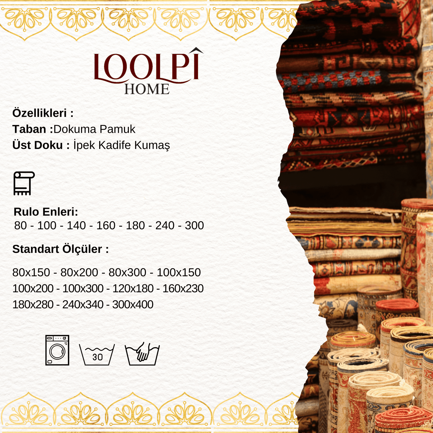 Loolpi Home Halı İpekyolu Halı LH-03