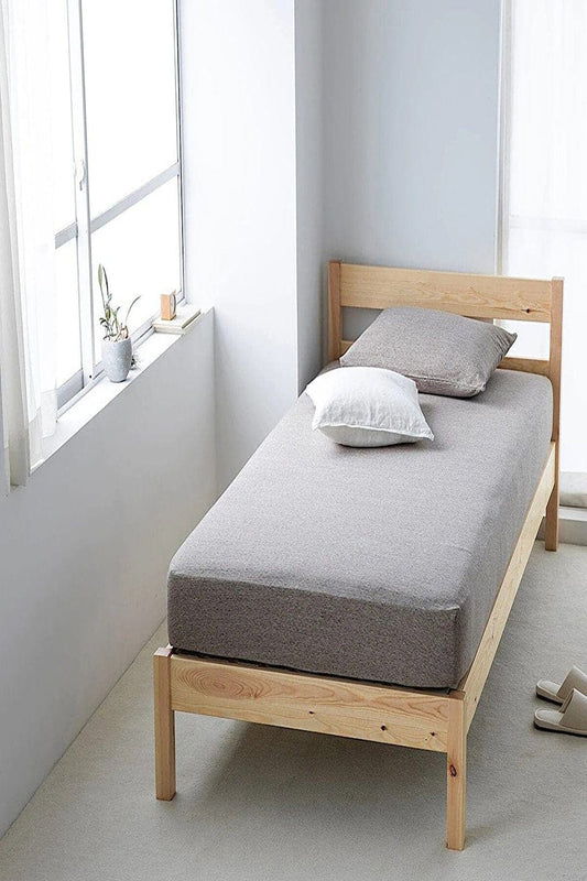 Loolpi Home Bebek Karyolaları ve Küçük Çocuk Yatakları Montessori Bebek ve Çocuk Karyolası Doğal Ahşap