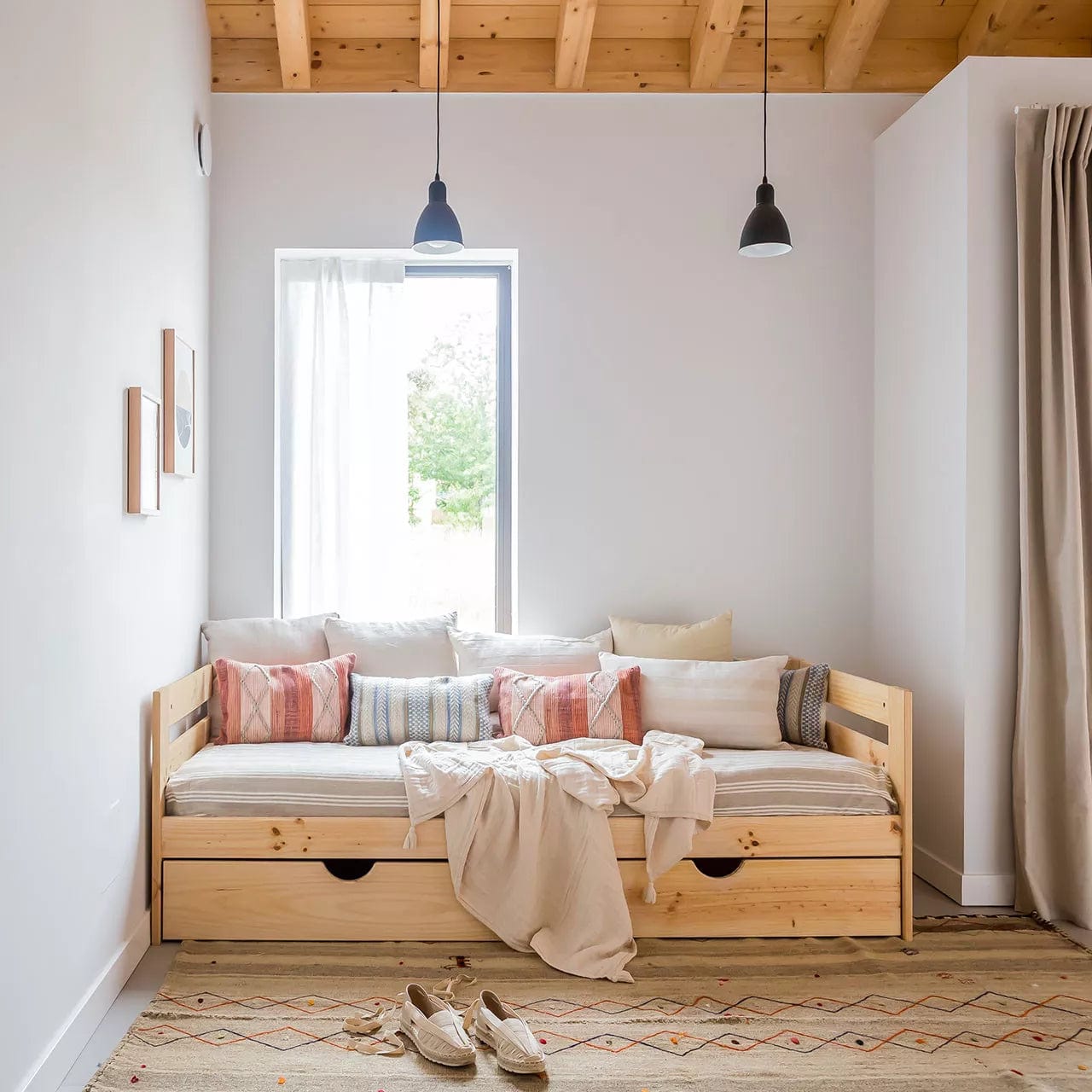 Loolpi Home Oturma Grubu Sedir Koltuk 2 Çekmeceli