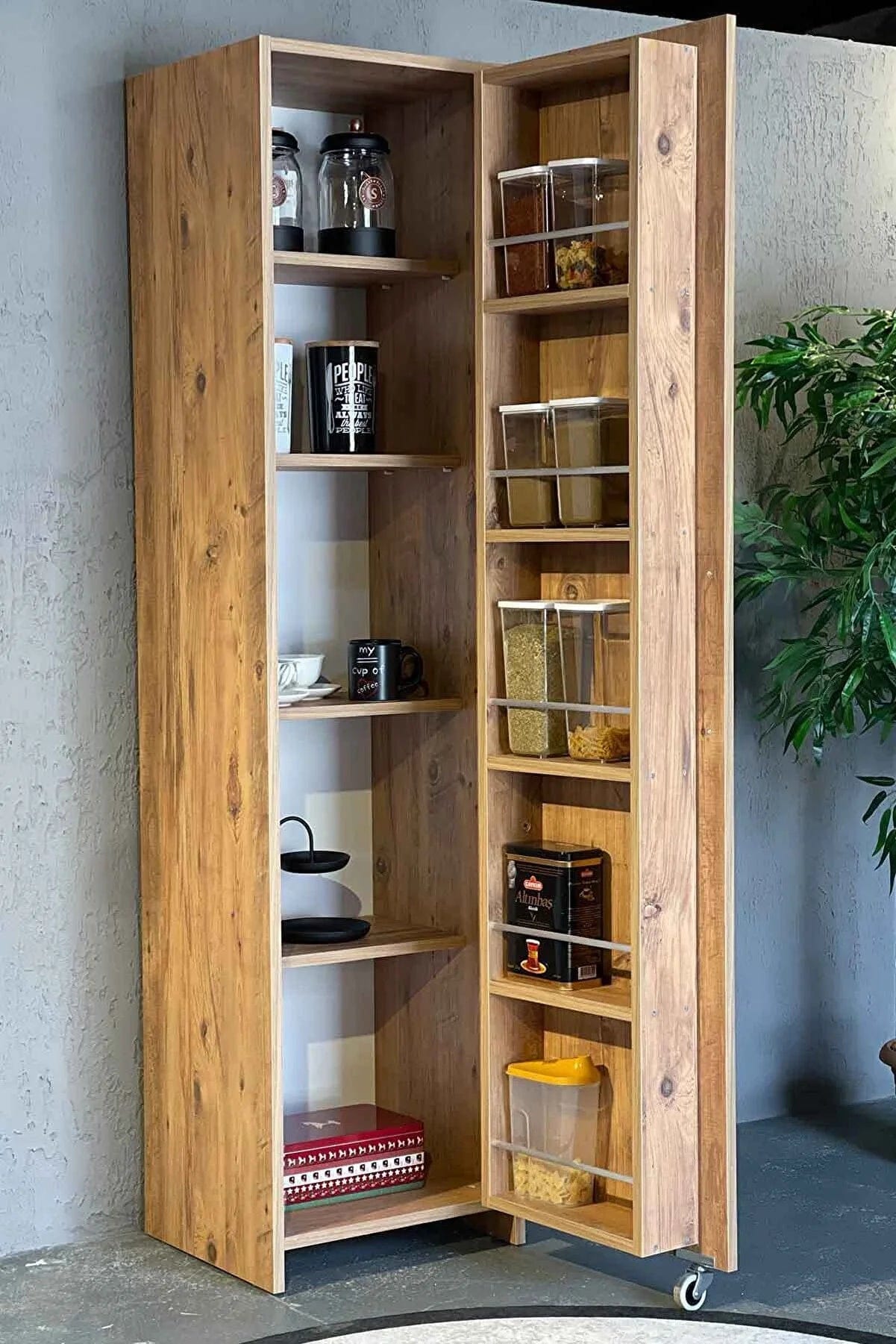 Loolpi Home Mutfak dolabı Tek Kapaklı Mutfak Dolabı