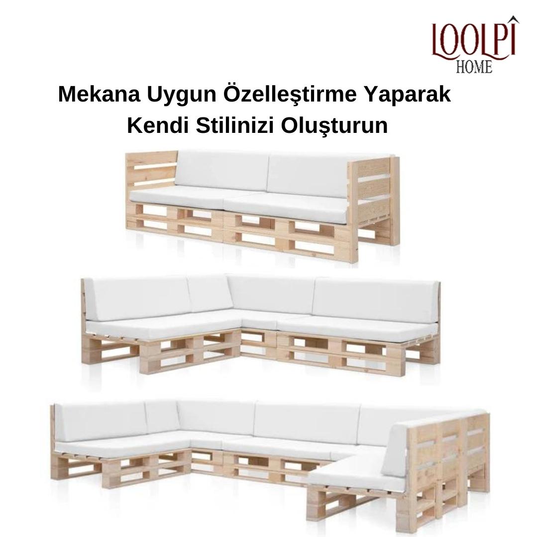 Loolpi Home U Palet Koltuk
