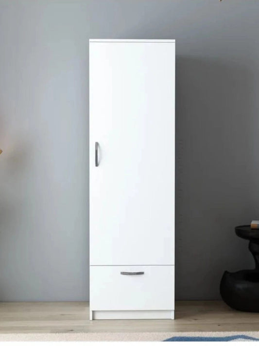 Loolpi Home MDF dolap 1 Kapaklı 1 Çekmeceli Zincir Dolap