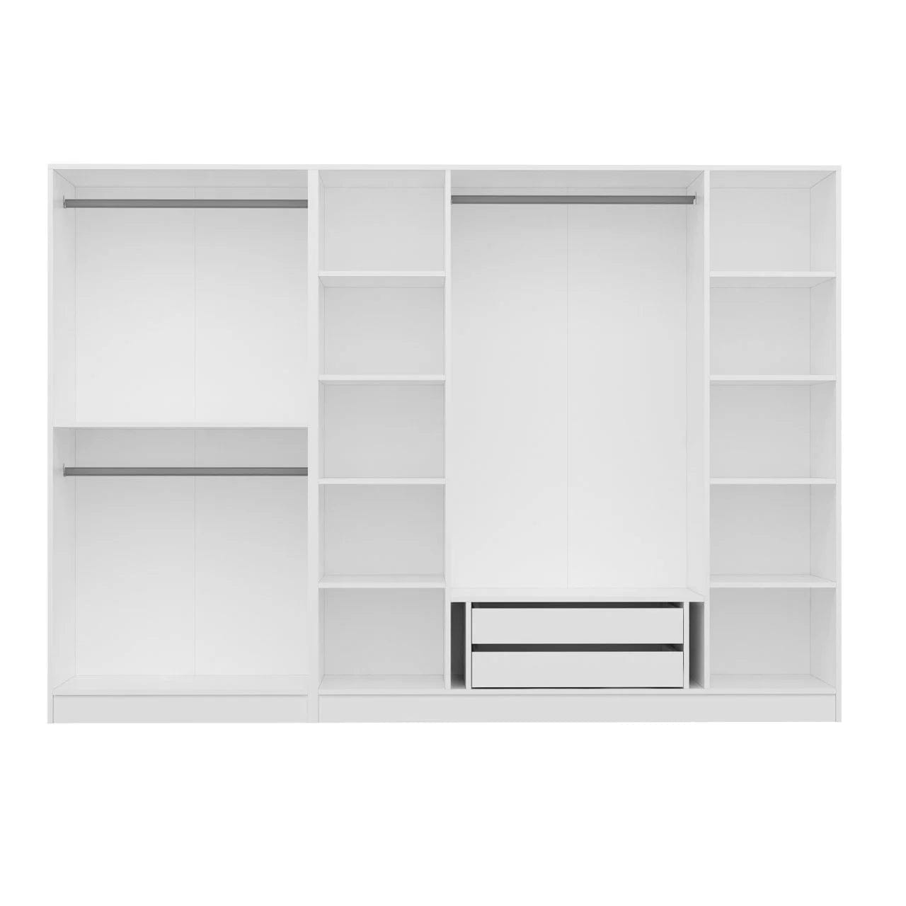 Loolpi Home MDF dolap 6 Kapaklı Zincir Dolap - Gardrop