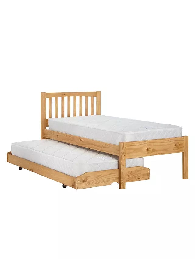 Loolpi Home Yavru Yatak Ahşap İkiz Karyola Modülar Sistemli Yavru Yataklı