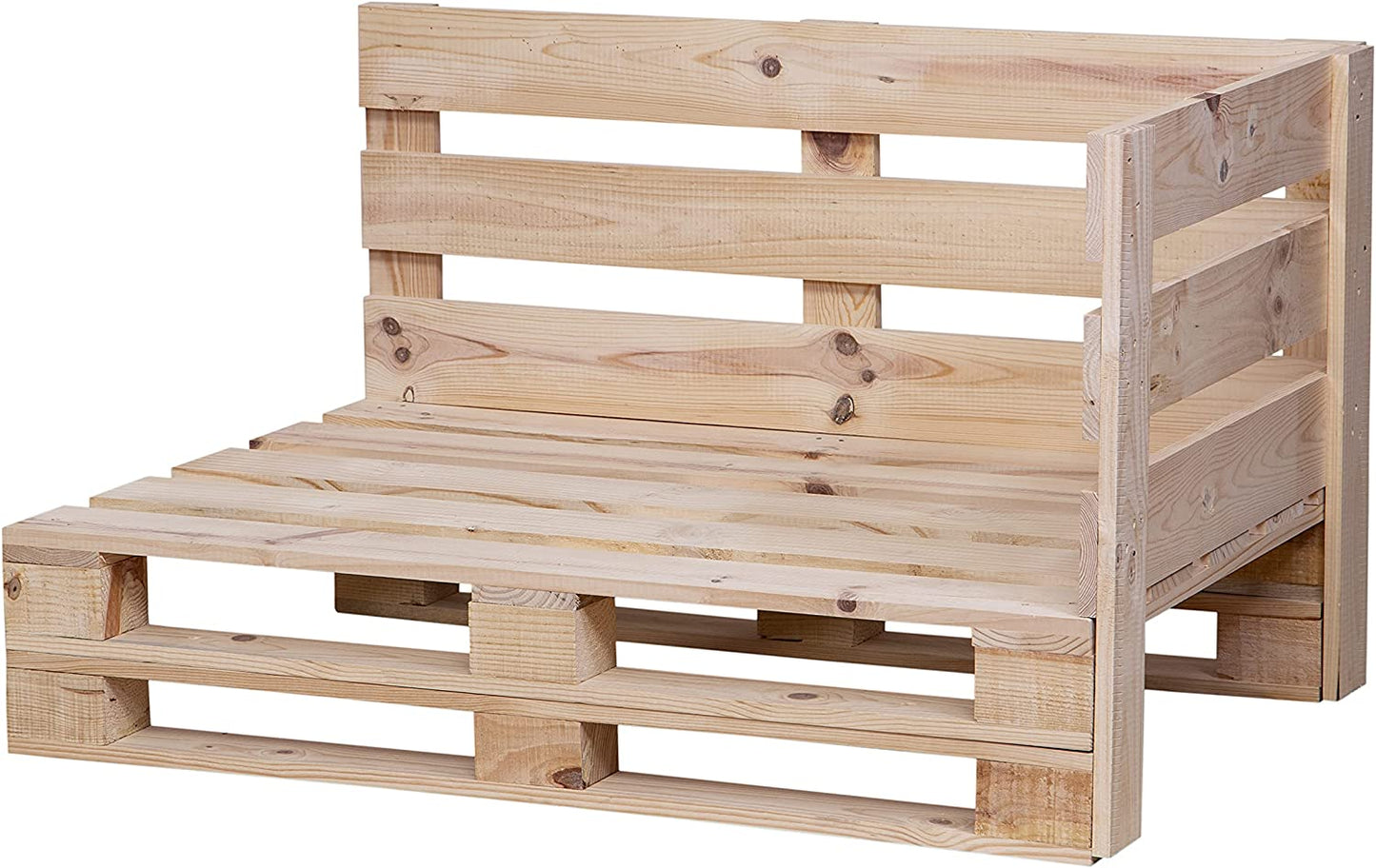 Loolpi Home Oturma Grubu Ahşap Palet Köşe Koltuk