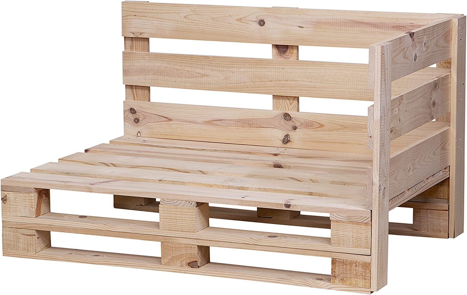 Loolpi Home Oturma Grubu Ahşap Palet Köşe Koltuk