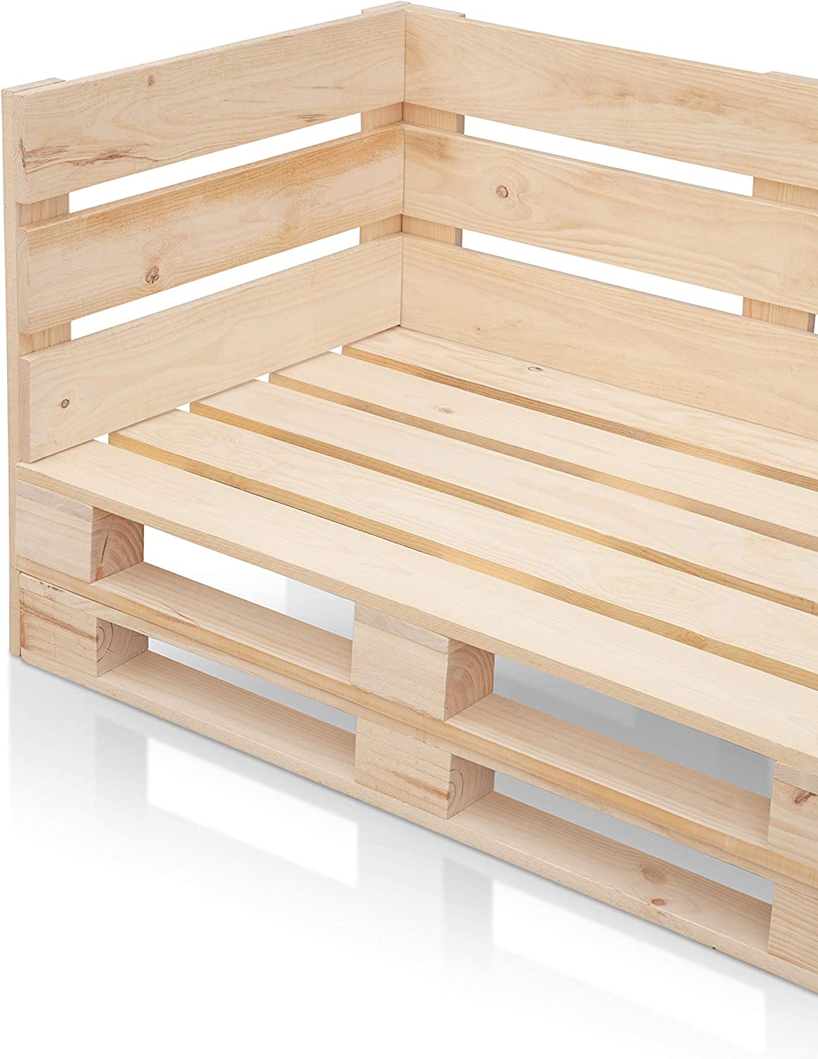 Loolpi Home Oturma Grubu Ahşap Palet Köşe Koltuk