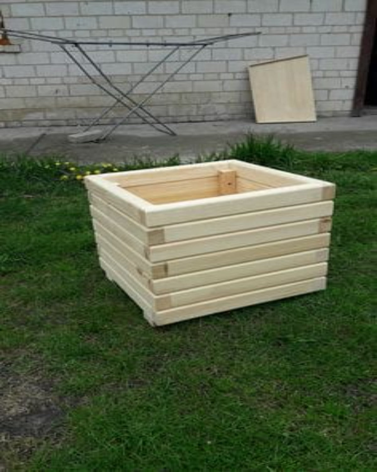 Loolpi Home saksı Ahşap Saksı