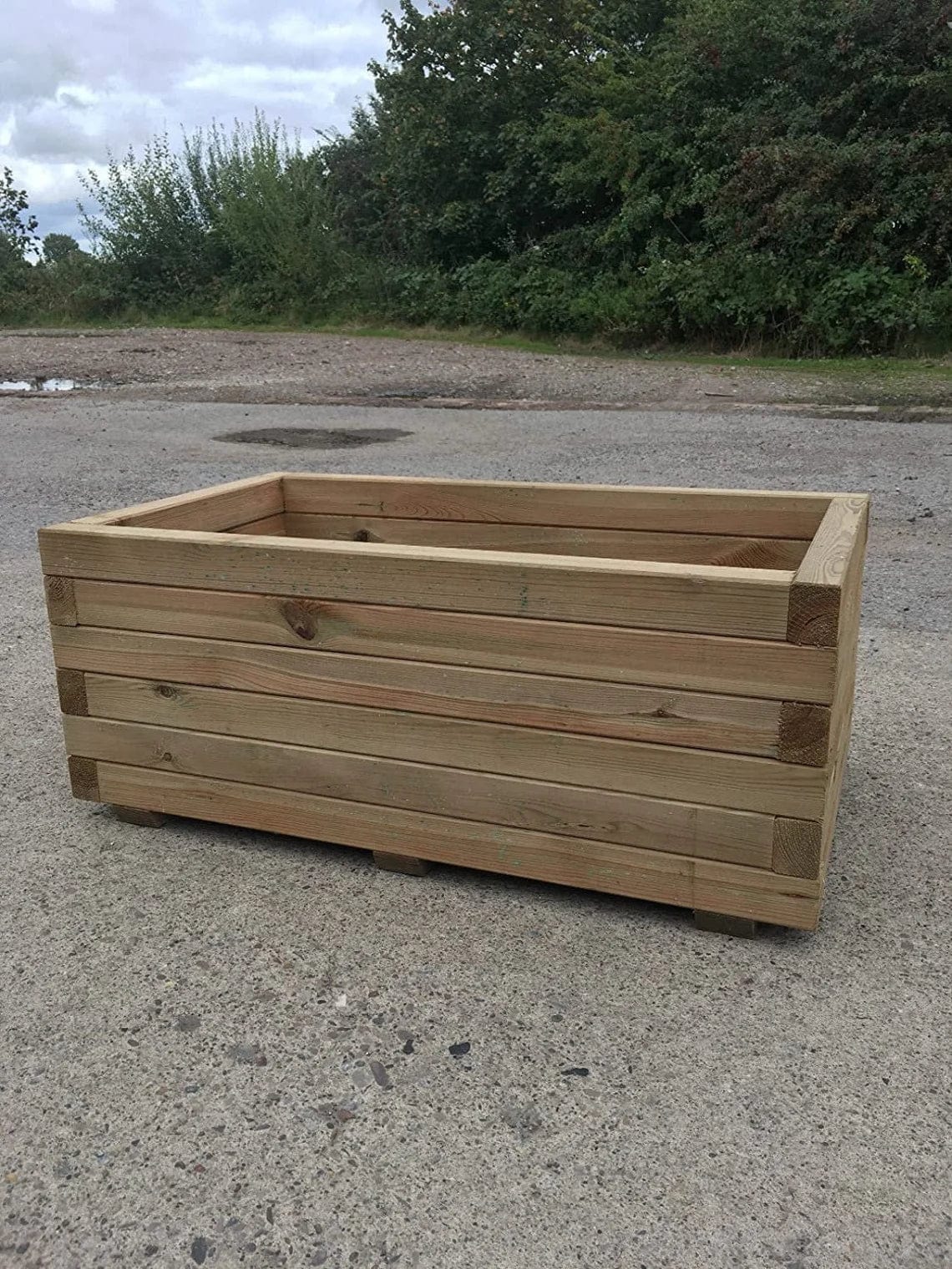 Loolpi Home saksı Ahşap Saksı