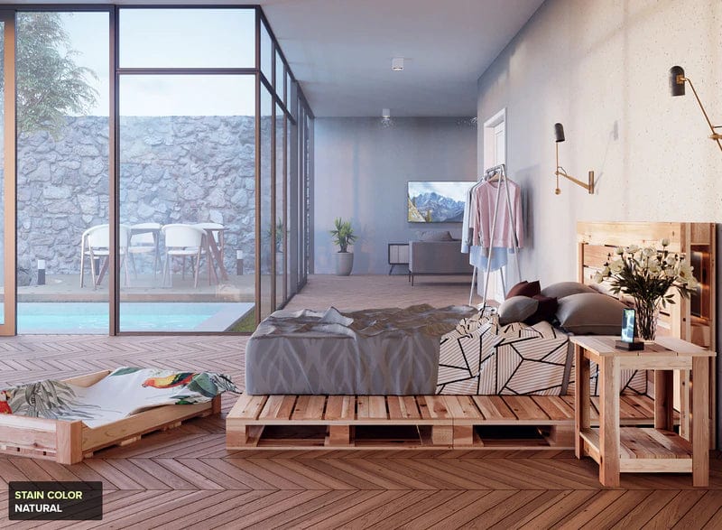 Loolpi Home Kral Palet karyola