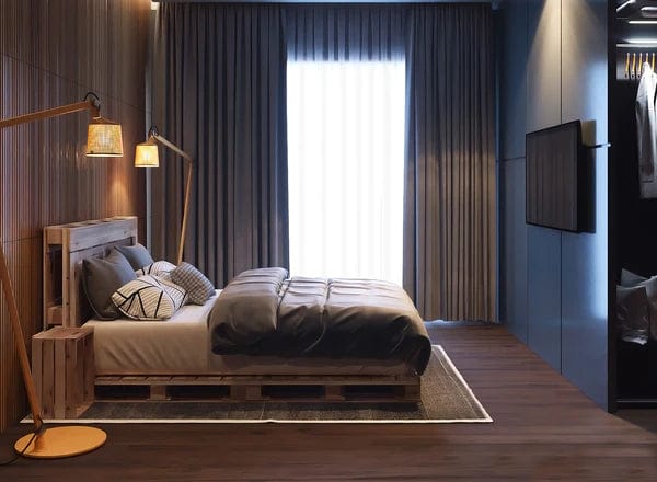 Loolpi Home Palet Karyola Kral Palet karyola