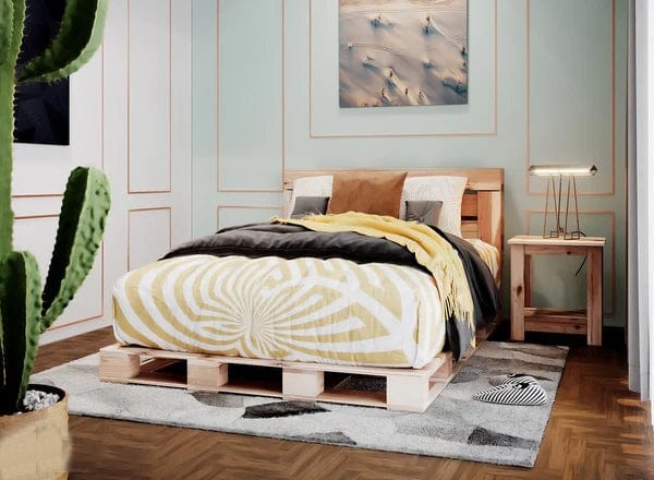 Loolpi Home Palet Karyola Kral Palet karyola