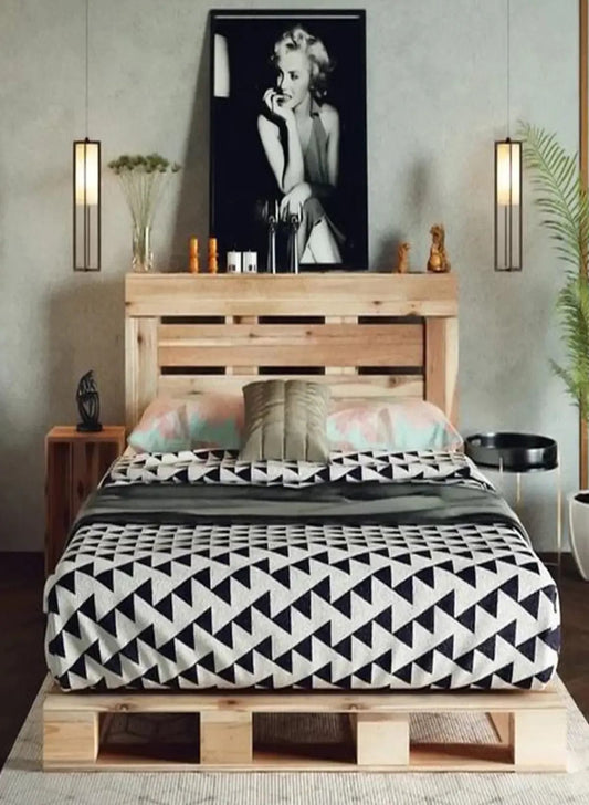 Loolpi Home Palet Karyola Kral Palet karyola