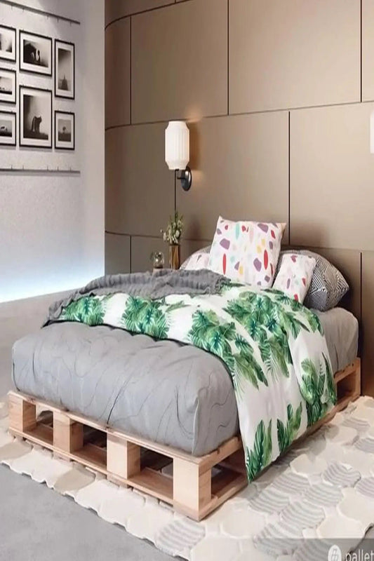 Loolpi Home Kraliçe Palet Karyola