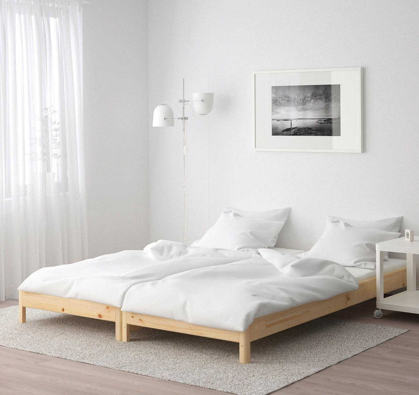 Loolpi Home Yavru Yatak Modüler Sistem Yavrulu Karyola Ve Sedir Koltuk Doğal Ahşap