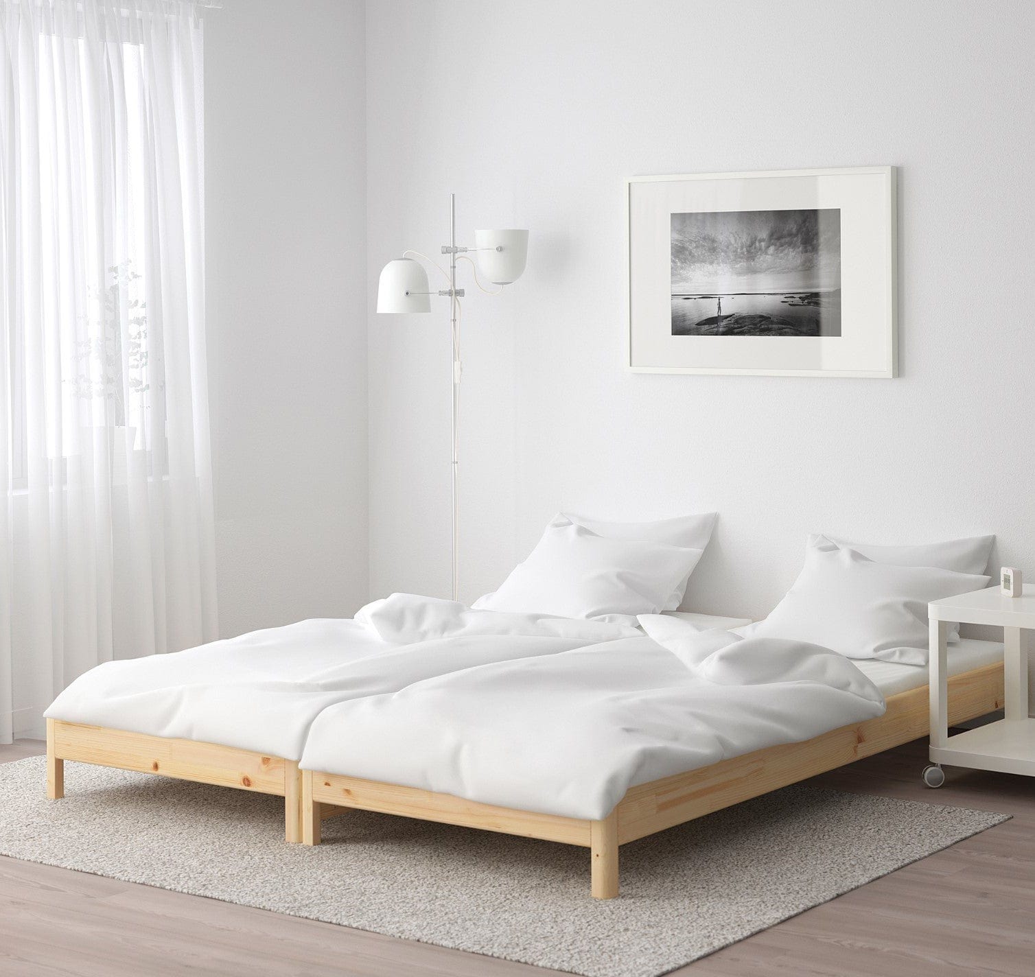 Loolpi Home Yavru Yatak Modüler Sistem Yavrulu Karyola Ve Sedir Koltuk Doğal Ahşap