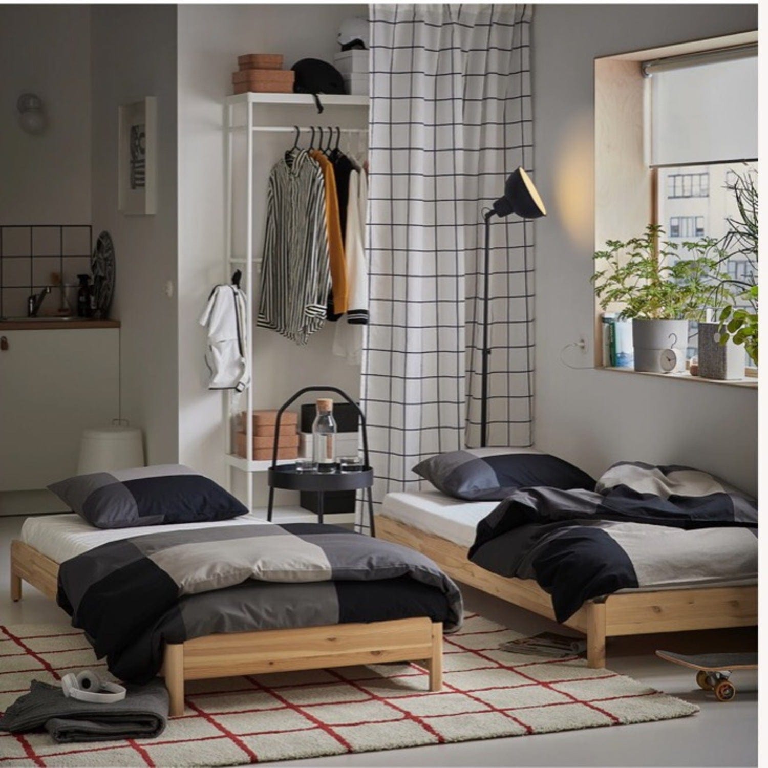 Loolpi Home Yavru Yatak Modüler Sistem Yavrulu Karyola Ve Sedir Koltuk Doğal Ahşap