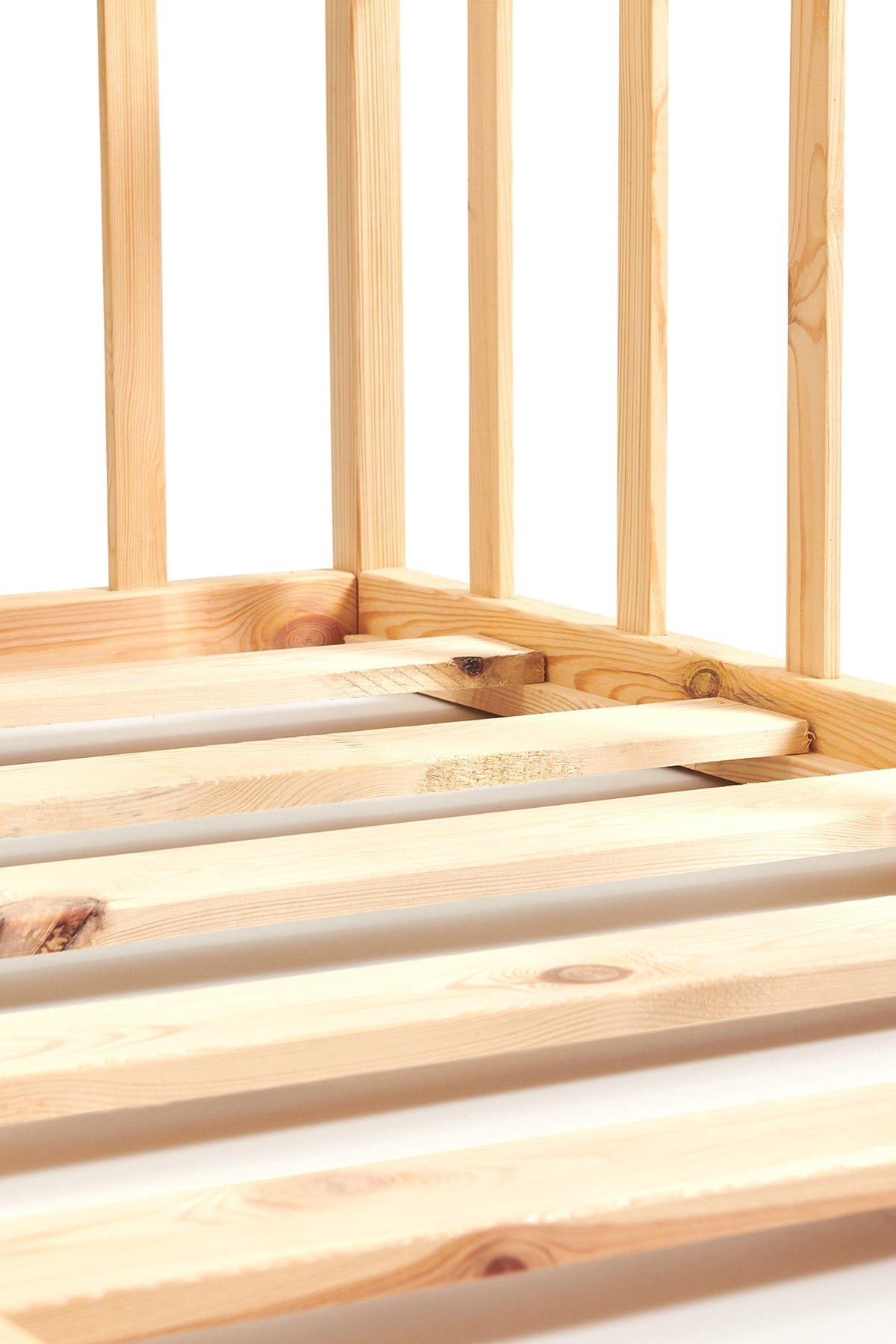 Loolpi Home Montessori Karyola Montessori Bebek ve Çocuk Karyolası Doğal Ahşap Yatak Unisex