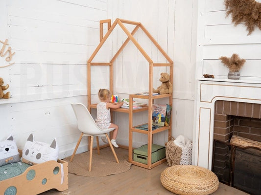 Loolpi Home Montessori Çalışma Masası Montessori Çalışma Masası