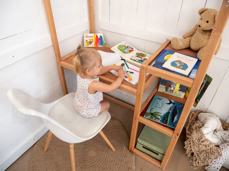 Loolpi Home Montessori Çalışma Masası Montessori Çalışma Masası