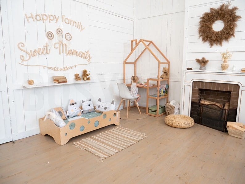 Loolpi Home Montessori Çalışma Masası Montessori Çalışma Masası