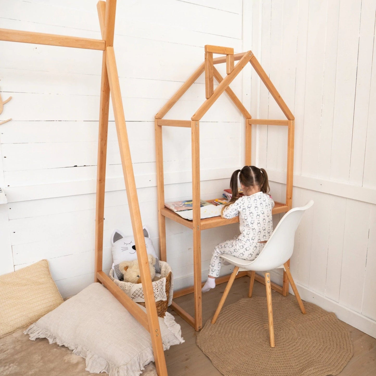 Loolpi Home Montessori Çalışma Masası Montessori Çalışma Masası