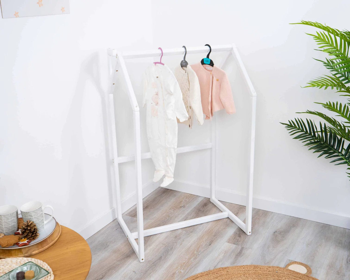 Loolpi Home AHŞAP Montessori Çocuk Askılığı