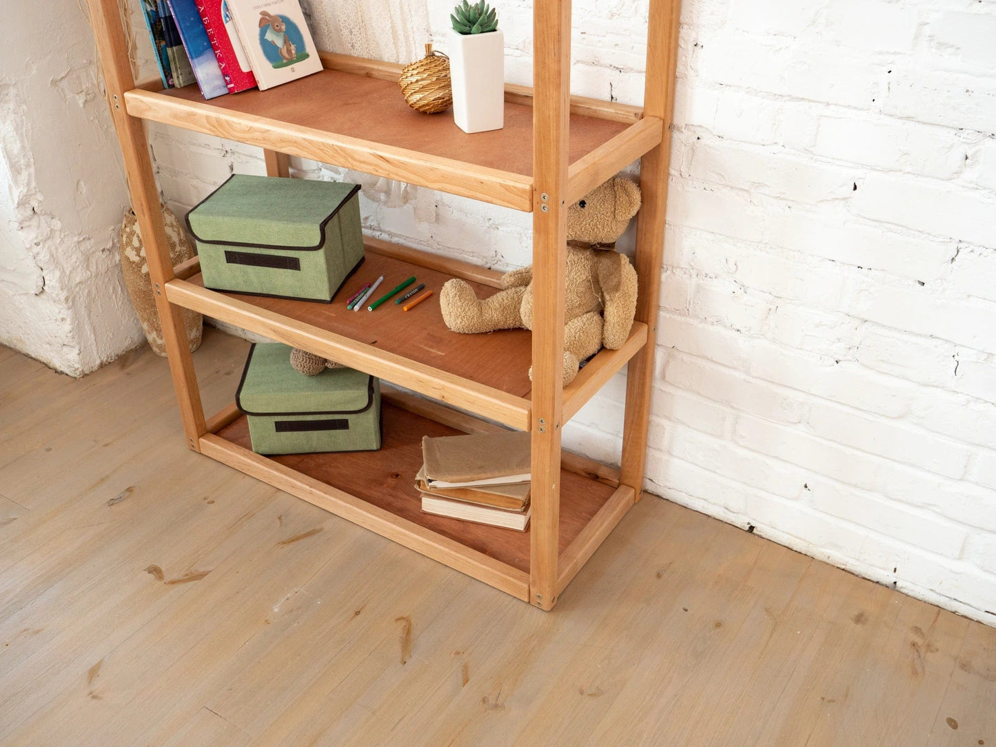 Loolpi Home Montessori Öğretici Montessori Kitap Evi 1