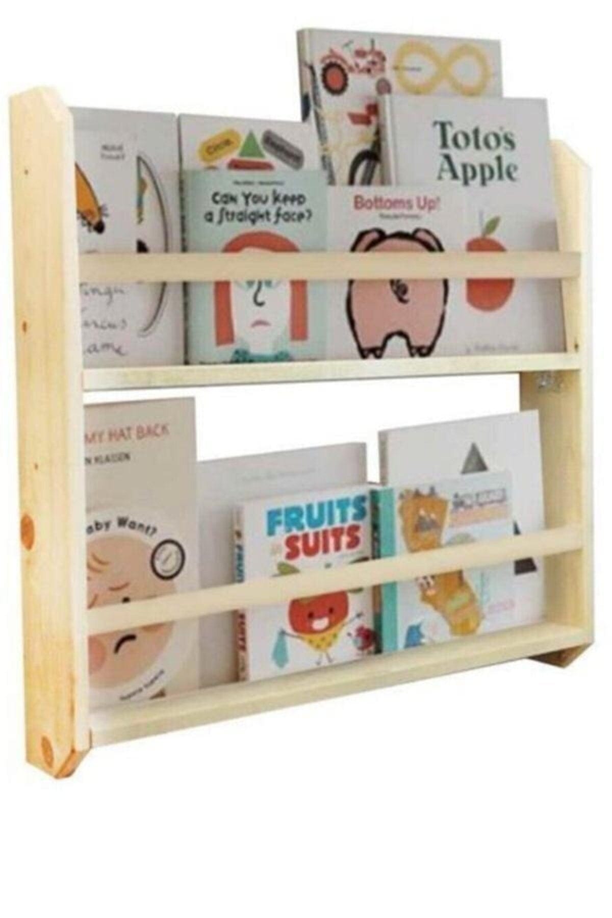 Loolpi Home 2'lü / 40 Cm Montessori Kitaplık