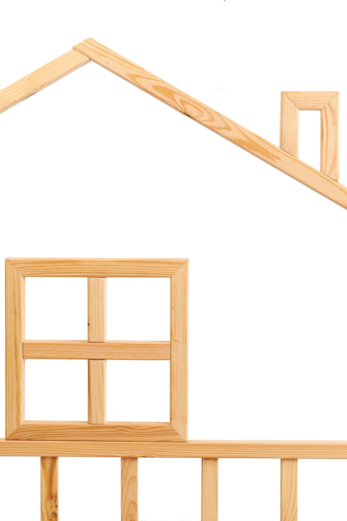 Loolpi Home Bebek Karyolaları ve Küçük Çocuk Yatakları Montessori Yan Çatılı Çocuk karyolası