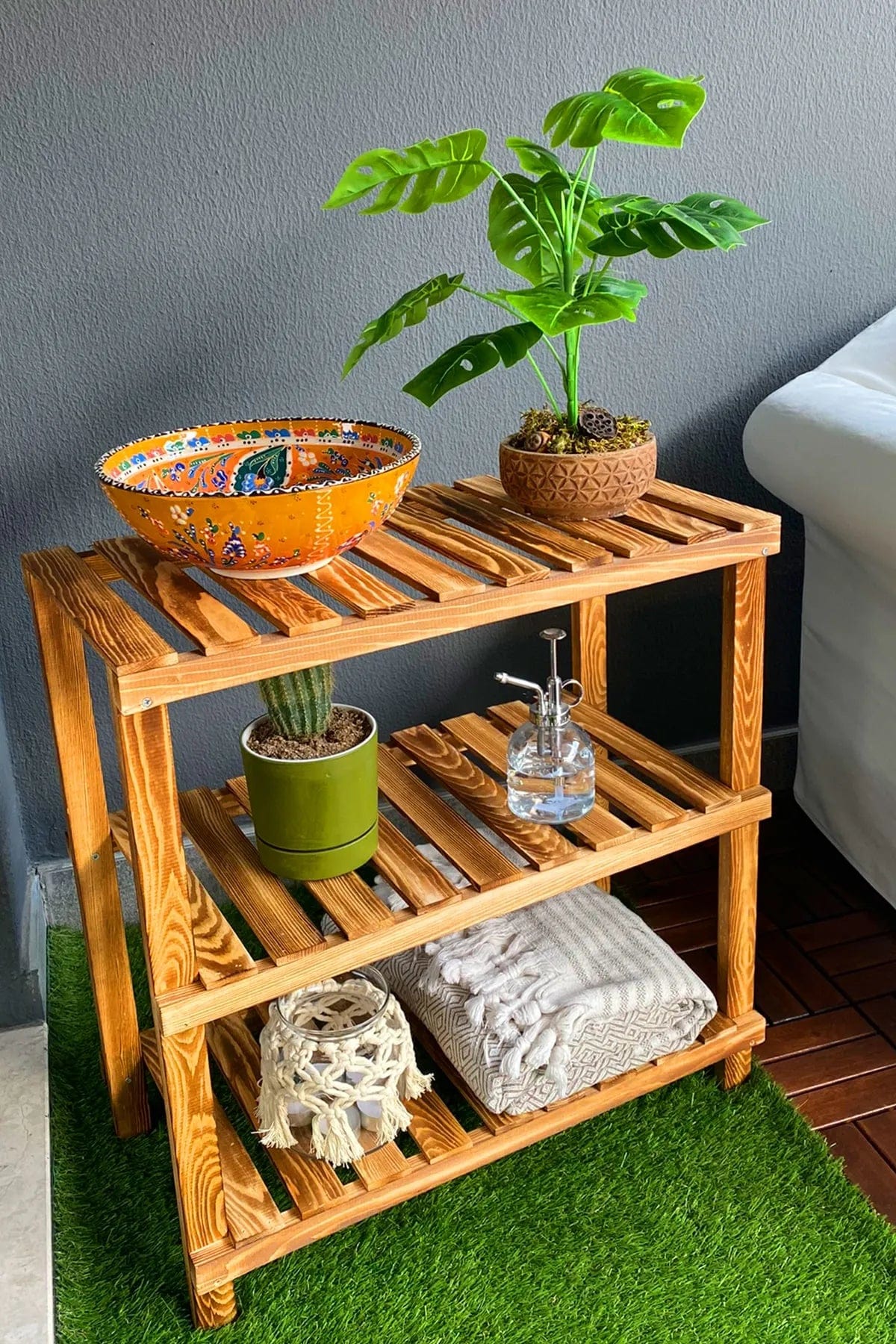 Loolpi Home Duvar Raf ve Çıkıntıları Raf Üçlü