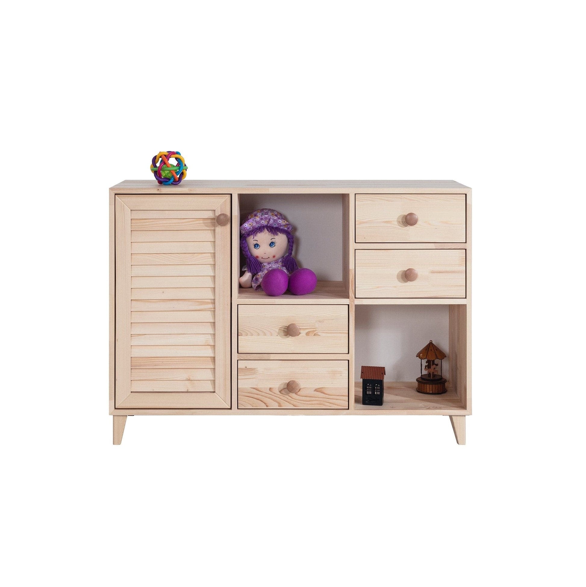 Loolpi Home Şifonyerler Şifonyer 4 Çekmeceli Tek Kapaklı