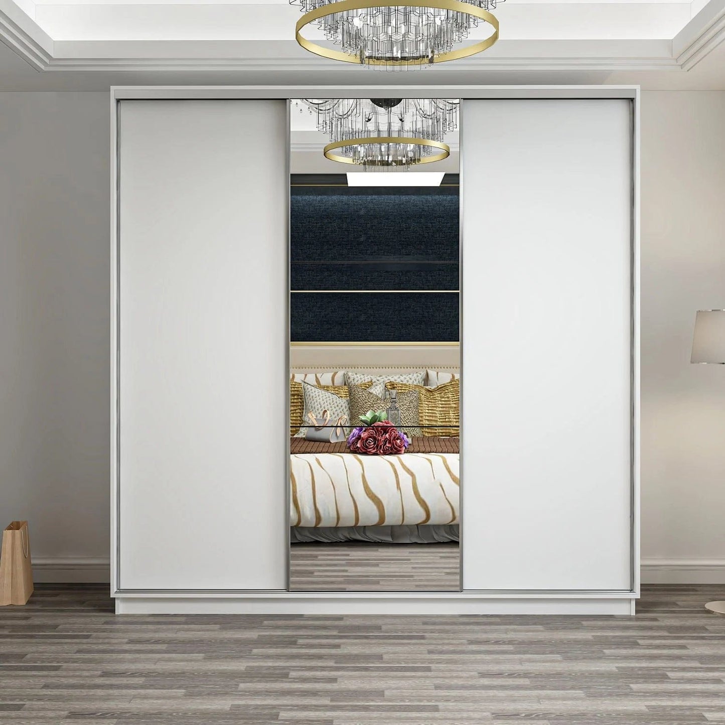 Loolpi Home MDF dolap Sürgülü Dolap