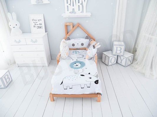 Loolpi Home Bebek Karyolası ve Küçük Çocuk Yatağı Aksesuarları Unisex Montessori Bebek Ve Çocuk Karyolası Doğal Ahşap Yatak