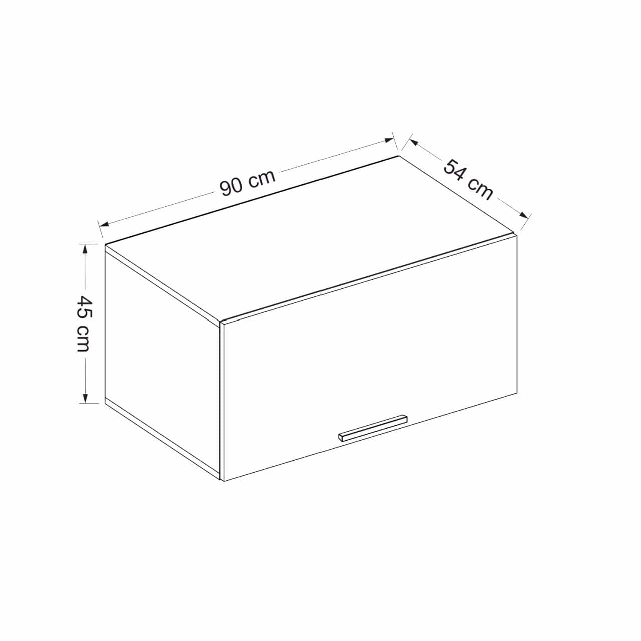 Loolpi Home MDF dolap Yüklük Farklı Renk Ölçü ve Kapak Seçenekleri