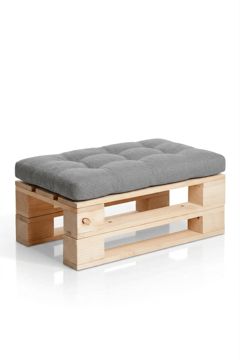 Loolpi Home Oturma Grubu Ahşap Palet Koltuk 50x80 Cm