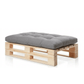 Loolpi Home Oturma Grubu Ahşap Palet Koltuk 80x120 Cm