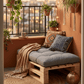 Loolpi Home Oturma Grubu Ahşap Palet Koltuk 80x120 Cm