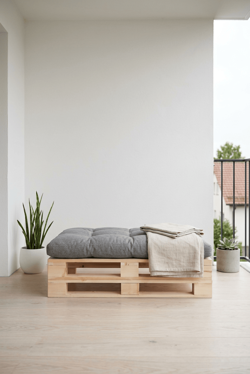 Loolpi Home Oturma Grubu Ahşap Palet Koltuk 80x120 Cm