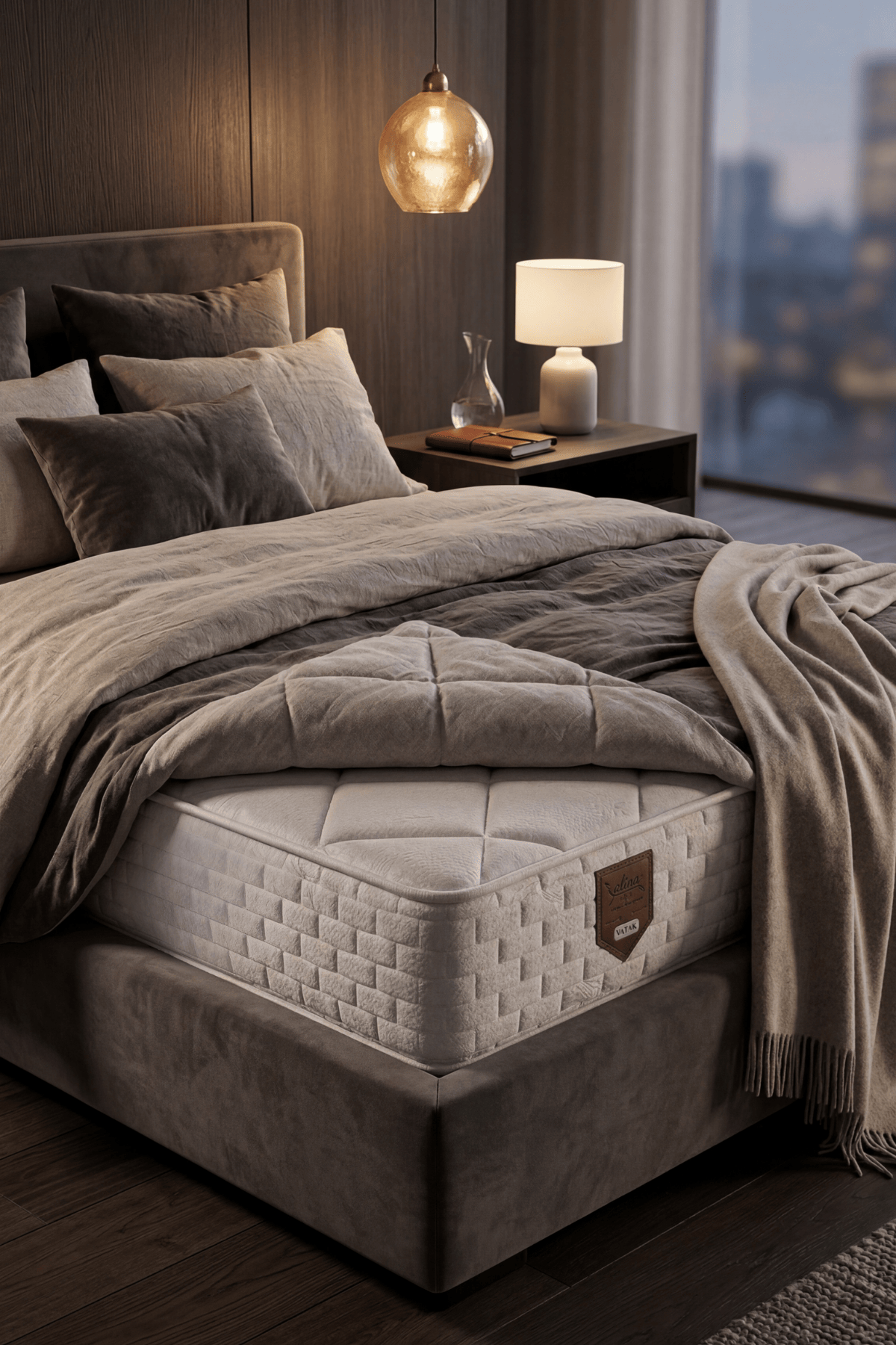 Loolpi Home Comfort Ortapedik Yaylı Bamboo Yatak