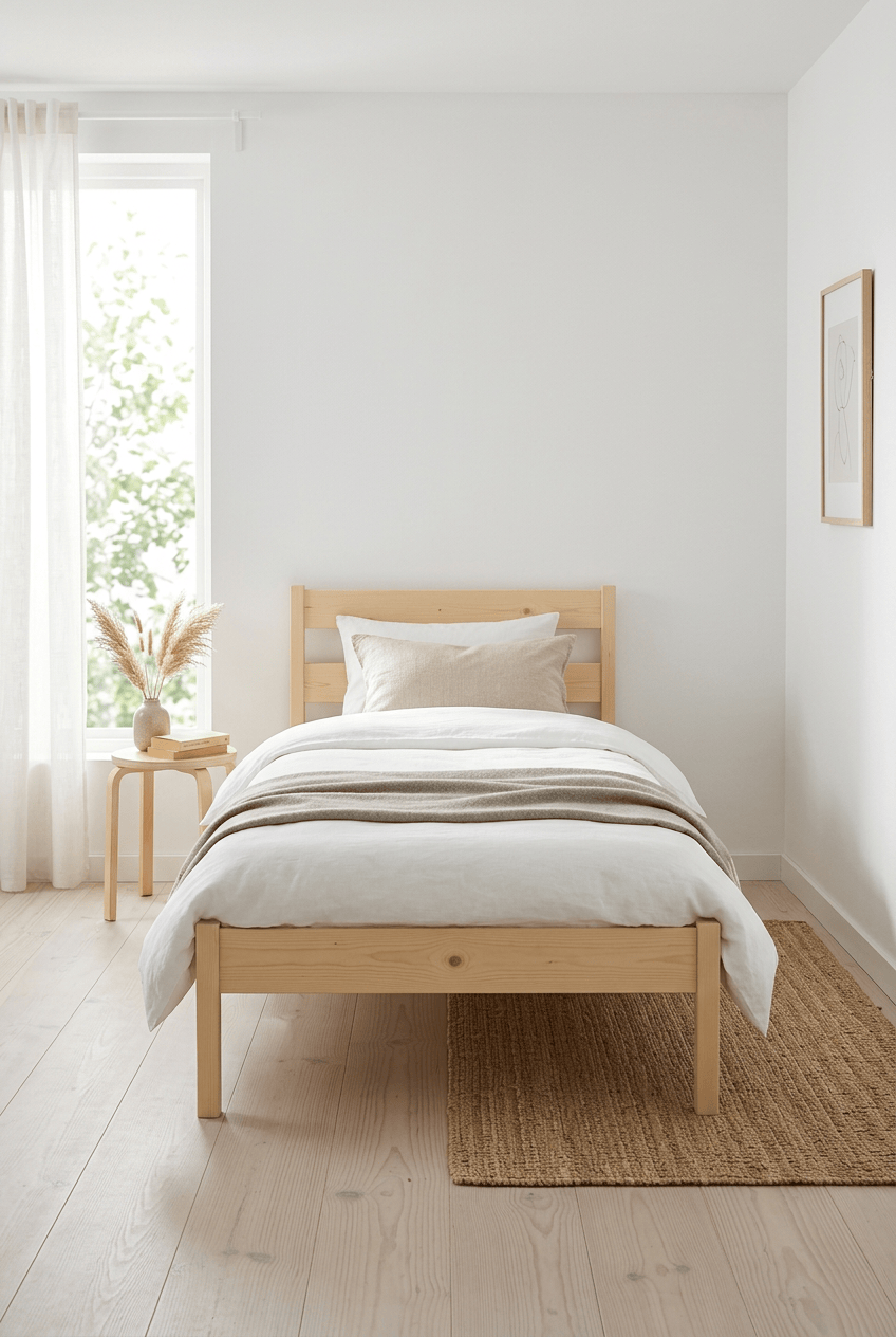 Loolpi Home Doğal Ahşap Çocuk Ve Yetişkin Karyola